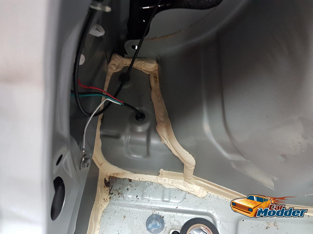 Sensor Loom, Routing into Cabin