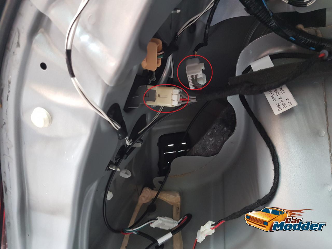 Connecting Taillamp Patch Loom